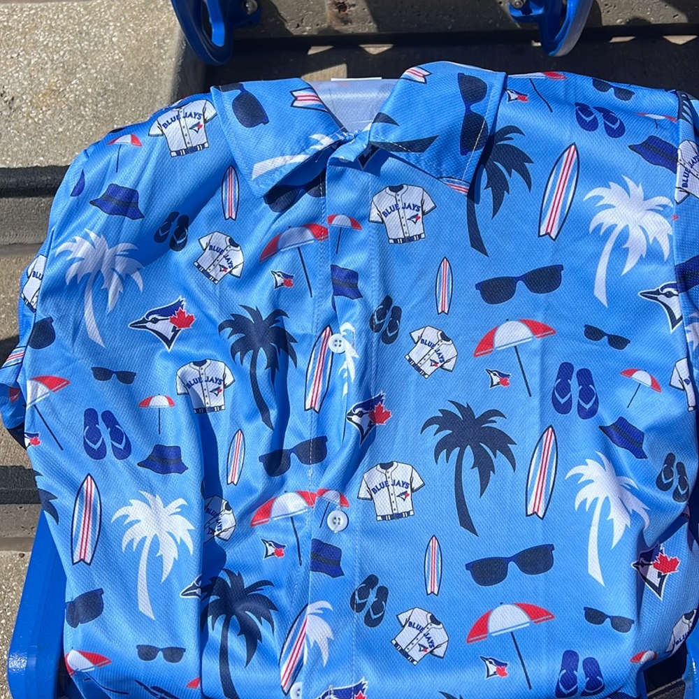 24 Spring Training Opening day Blue Jays Hawaiian shirt.